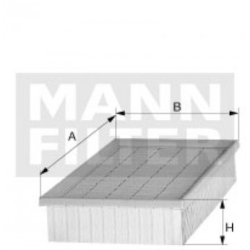 Mann-Filtre C 2860/3 - Hava Filtresi