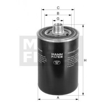 Mann-Filtre WD 940/4 - Hidrolik Filtresi