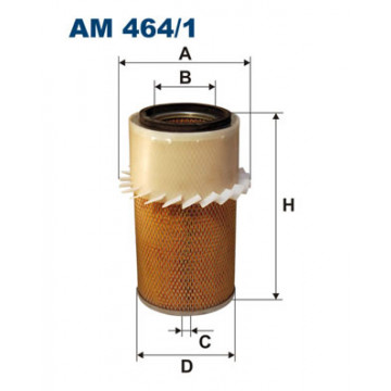 Filtron AM 464/1 - Hava Filtresi