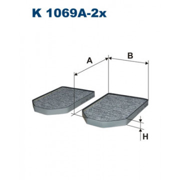Filtron K 1069A-2X - Polen Filtresi
