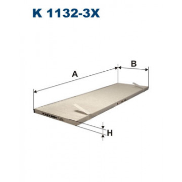 Filtron K 1132-3X - Polen Filtresi
