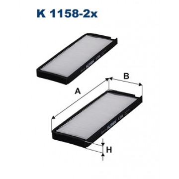 Filtron K 1158-2X - Polen Filtresi