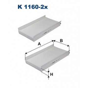 Filtron K 1160-2X - Polen Filtresi