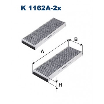 Filtron K 1162A-2X - Polen Filtresi