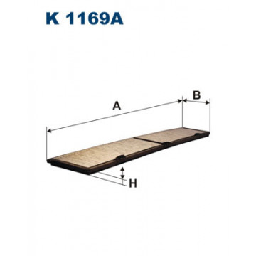 Filtron K 1169A - Polen Filtresi