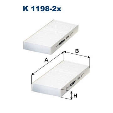 Filtron K 1198-2X - Polen Filtresi