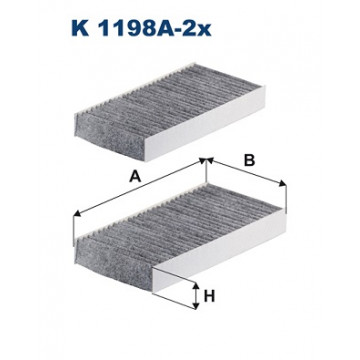 Filtron K 1198A-2x - Polen Filtresi