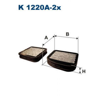Filtron K 1220A-2X - Polen Filtresi