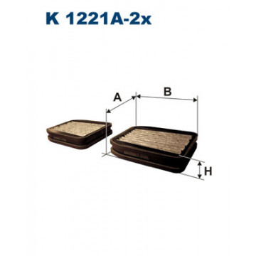 Filtron K 1221A-2X - Polen Filtresi