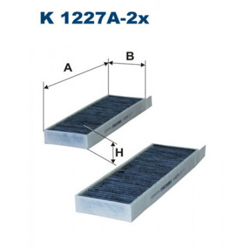 Filtron K 1227A-2X - Polen Filtresi