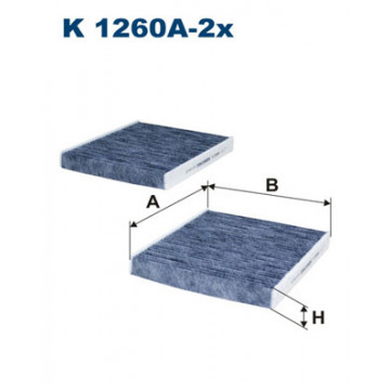 Filtron K 1260A-2X - Polen Filtresi