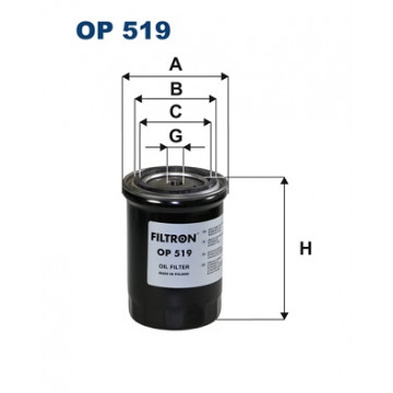 Filtron OP 519 - Yağ Filtresi