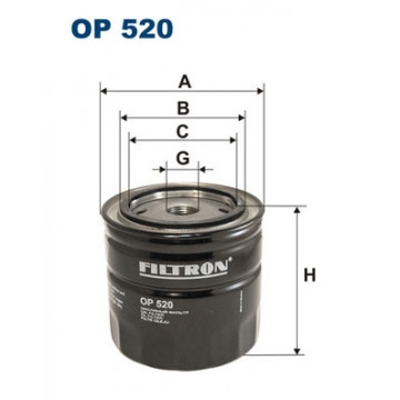 Filtron OP 520 - Yağ Filtresi