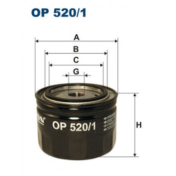 Filtron OP 520/1 - Yağ Filtresi