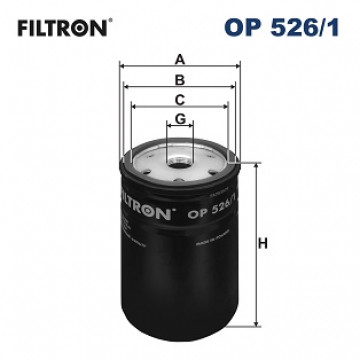 Filtron OP 526/1 - Yağ Filtresi