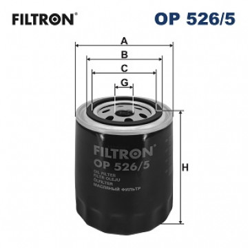 Filtron OP 526/5 - Yağ Filtresi