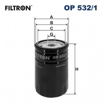 Filtron OP 532/1 - Yağ Filtresi