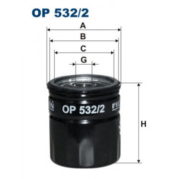Filtron OP 532/2 - Yağ Filtresi