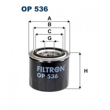 Filtron OP 536 - Yağ Filtresi