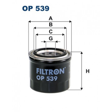 Filtron OP 539 - Yağ Filtresi