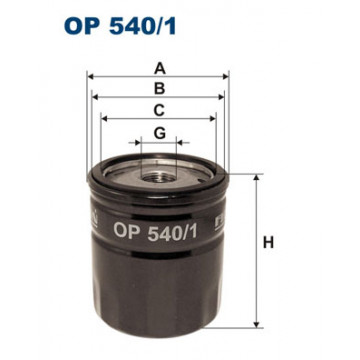 Filtron OP 540/1 - Yağ Filtresi