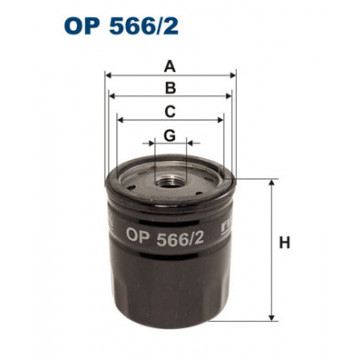 Filtron OP 566/2 - Yağ Filtresi