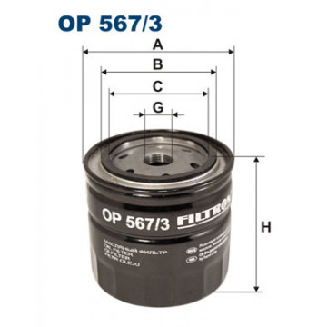Filtron OP 567/3 - Yağ Filtresi