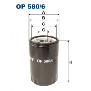 Filtron OP 580/6 - Yağ Filtresi
