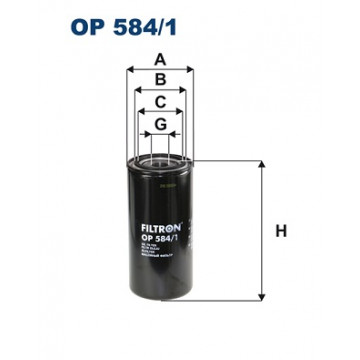 Filtron OP 584/1 - Yağ Filtresi