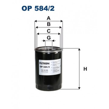 Filtron OP 584/2 - Yağ Filtresi