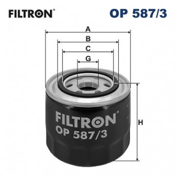 Filtron OP 587/3 - Yağ Filtresi