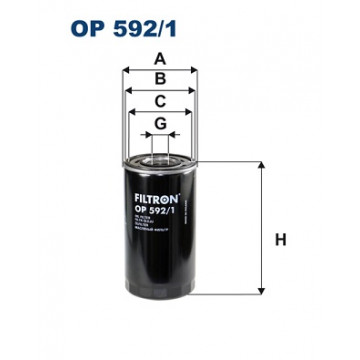 Filtron OP 592/1 - Yağ Filtresi