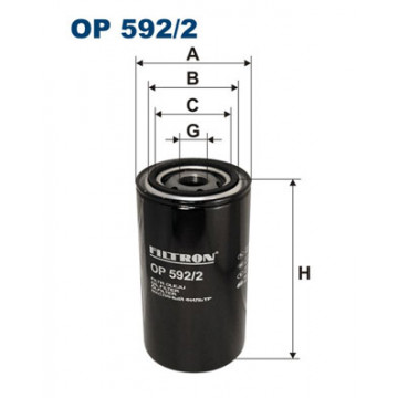 Filtron OP 592/2 - Yağ Filtresi