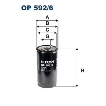 Filtron OP 592/6 - Yağ Filtresi
