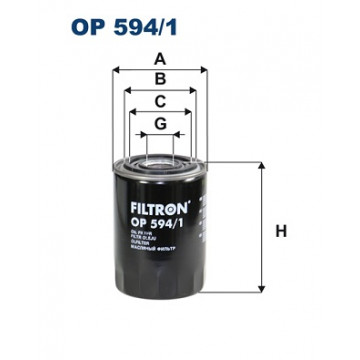 Filtron OP 594/1 - Yağ Filtresi