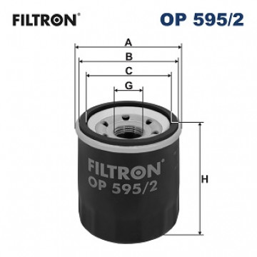 Filtron OP 595/2 - Yağ Filtresi