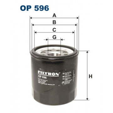 Filtron OP 596 - Yağ Filtresi