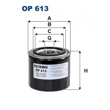 Filtron OP 613 - Yağ Filtresi