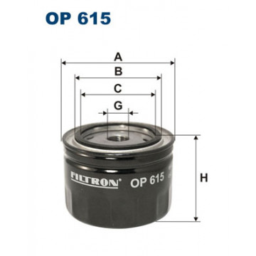Filtron OP 615 - Yağ Filtresi