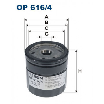 Filtron OP 616/4 - Yağ Filtresi