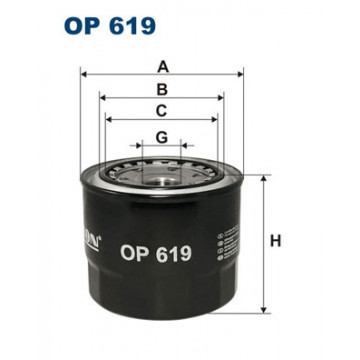 Filtron OP 619 - Yağ Filtresi