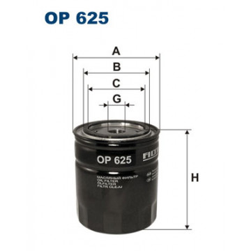 Filtron OP 625 - Yağ Filtresi