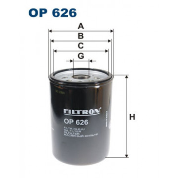 Filtron OP 626 - Yağ Filtresi