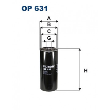 Filtron OP 631 - Yağ Filtresi