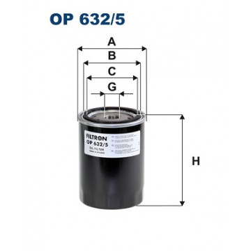 Filtron OP 632/5 - Yağ Filtresi