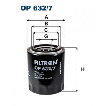 Filtron OP 632/7 - Yağ Filtresi