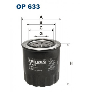 Filtron OP 633 - Yağ Filtresi