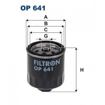 Filtron OP 641 - Yağ Filtresi