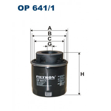 Filtron OP 641/1 - Yağ Filtresi