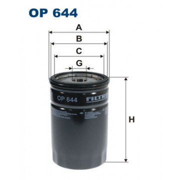 Filtron OP 644 - Yağ Filtresi